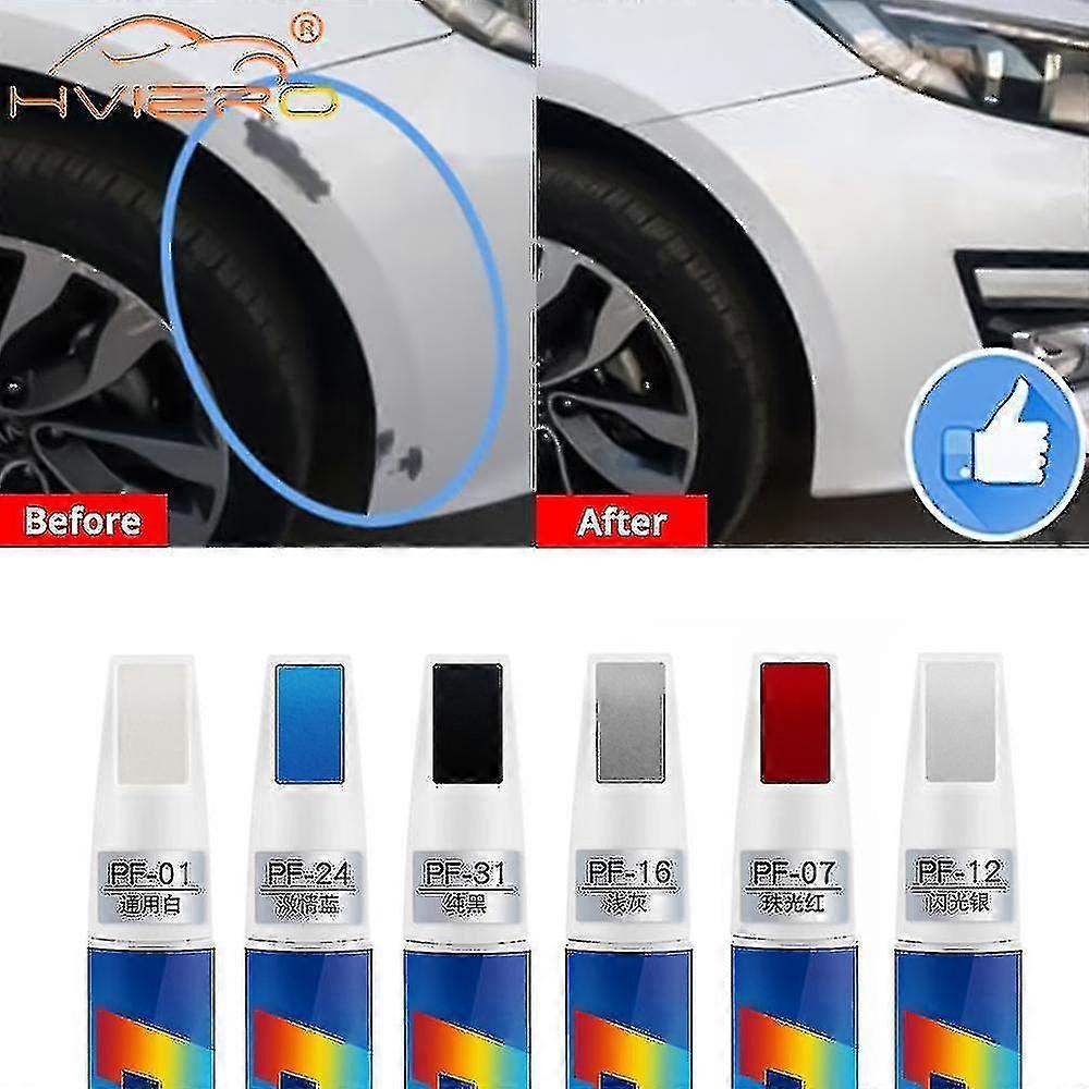 Car Mending Fill Paint Pen Coat Painting Scratch Clear Remover Tool Professional Applicator Waterproof Touch Up Car Paint Repair-red