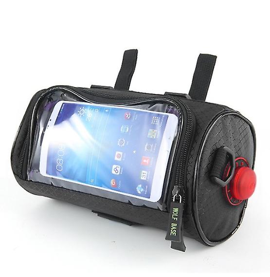 Bicycle Handlebar Pannier  color dark black size S