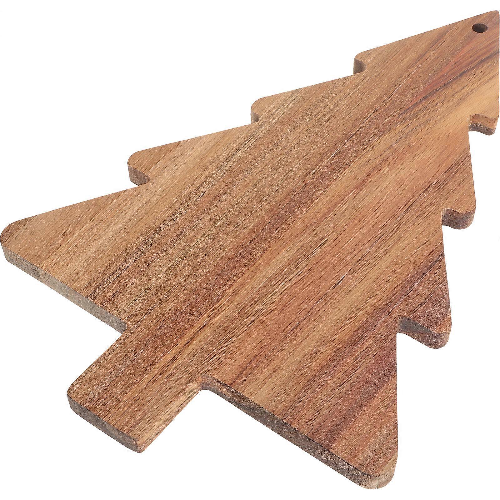 Kitchen Chopping Board Platter Cheese Vegetables Fruit Tray Christmas Tree Board