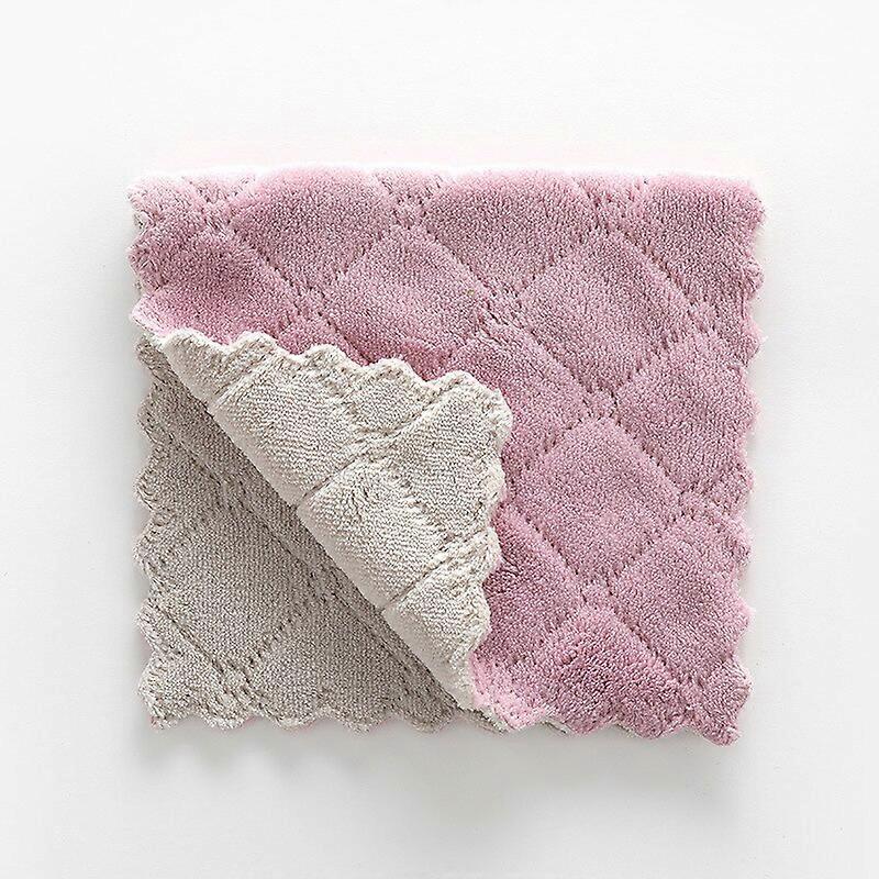 10 块清洁布、抹布、厨房用品、双面吸水湿巾