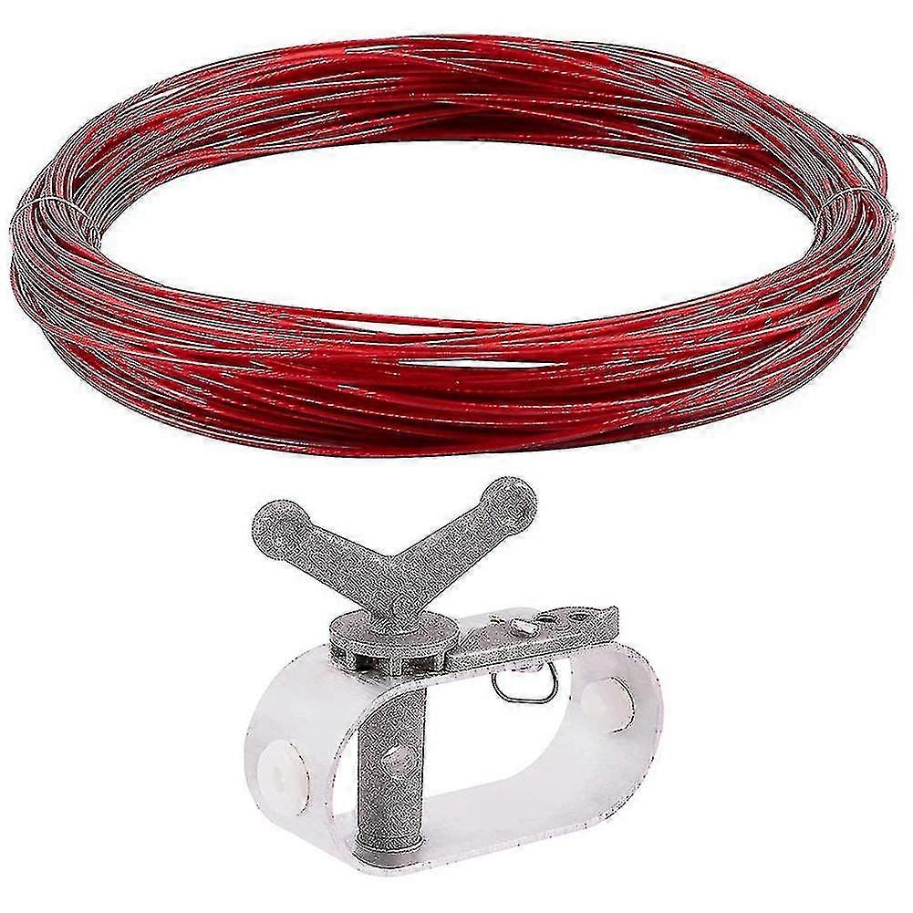 Swimming Pool Cover Cable&winch Kit,100ft Pool Cover Wire Pool Cover