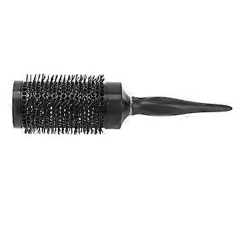 Rund hårbørste Forhindre statisk negativ ionemassasje hodebunn utjevning hår nylon rullehårbørste for salong hjem svart 26x5,7x5,7cm/10,2x2,2x2,2in