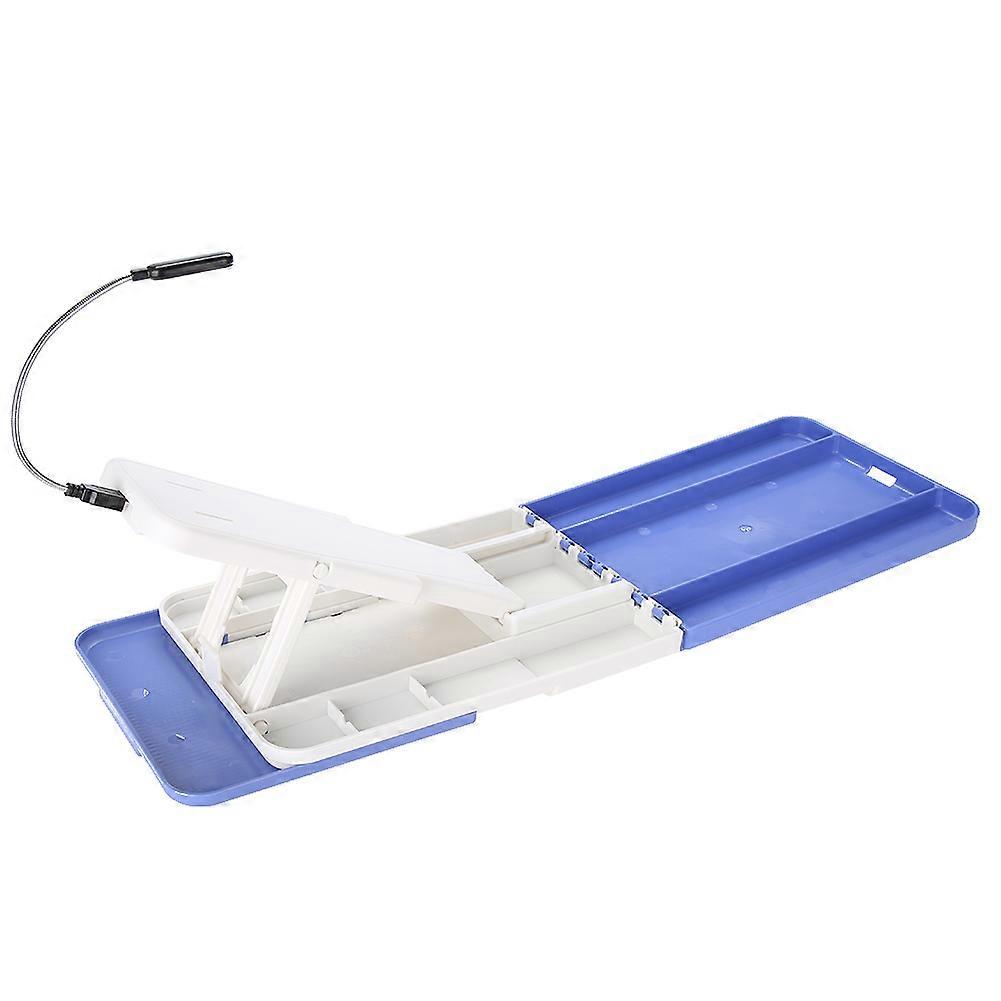 Adjustable Pedicure Nail Tool Foot Stand Manicure Pedicure Tool with Light
