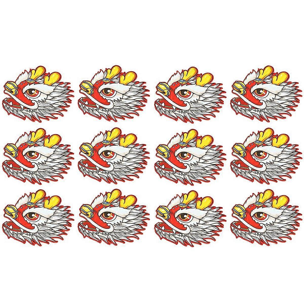 12Pcs Red Envelopes Folding Red Envelope Lucky Money Envelope, Chinese New Year Red Envelopes, New