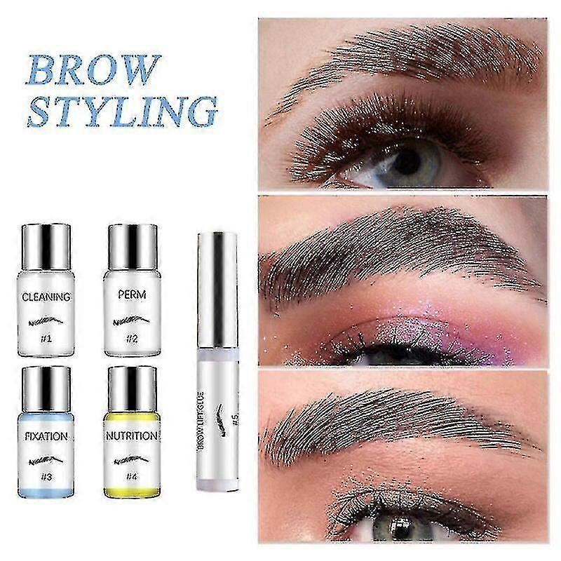 Eyebrow Lamination Kit Semi permanent Brow Lift Kit Styling Perming Setting Curling Brow Lamination
