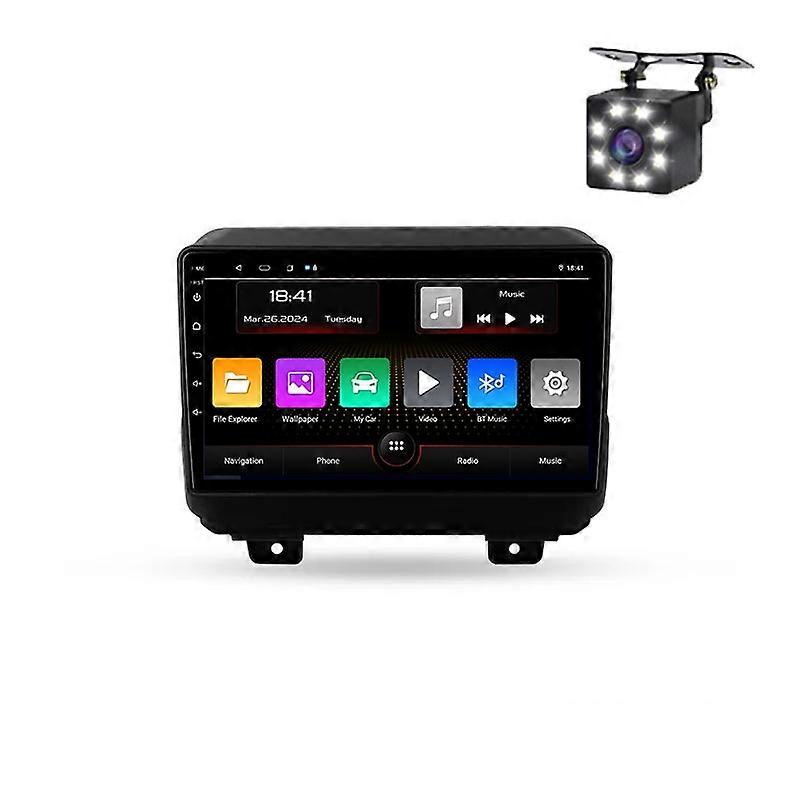 Android Car Radio For Jeep Wrangler 4 JL 2018-2019 Auto Multimedia Player