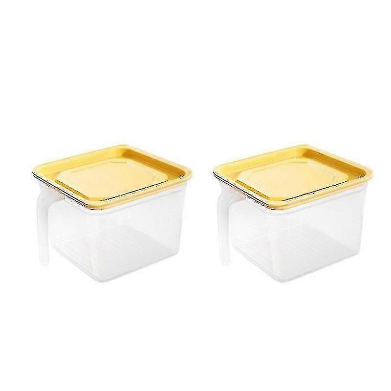 2pcs House Hold Sealed Storage Box He16