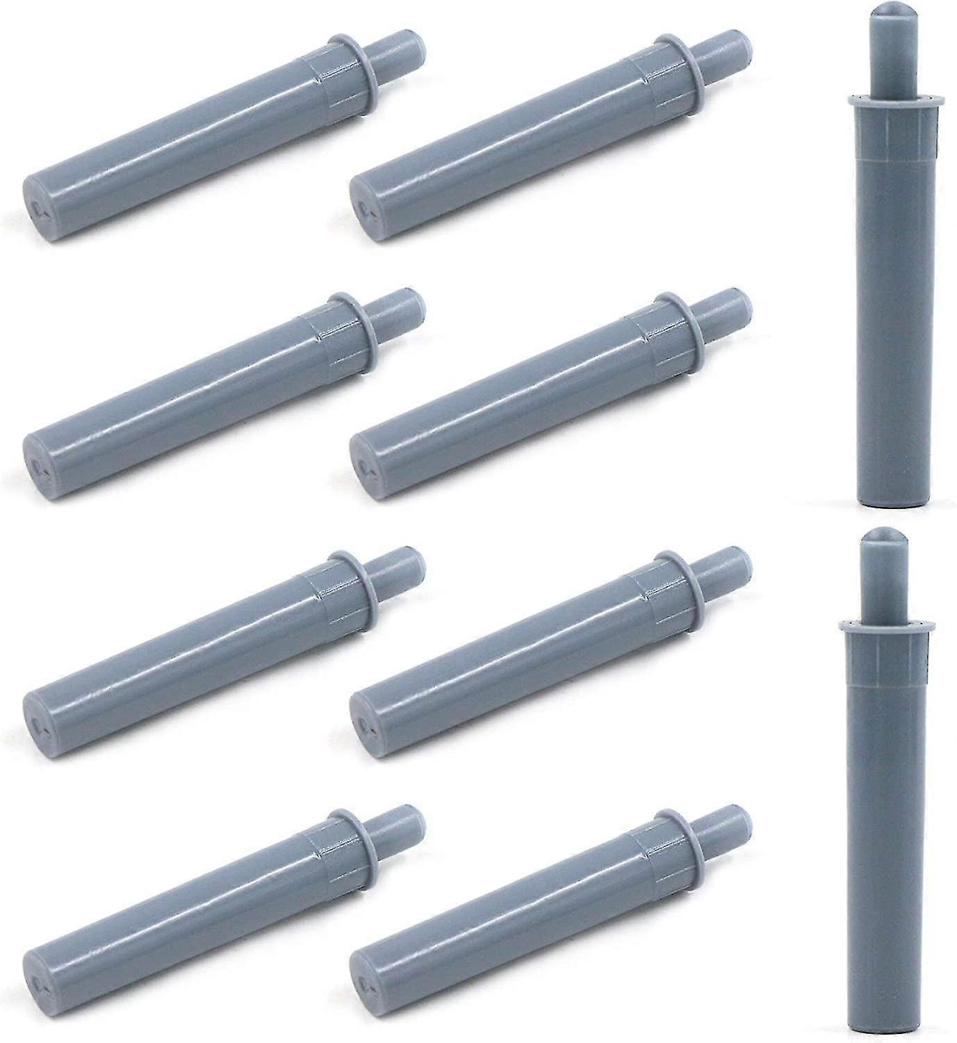 Cabinet Door Damper 10 Pieces Plastic Push Damper Buffer System For Cabinet Doors Noise Reduction Anti Collision Shock