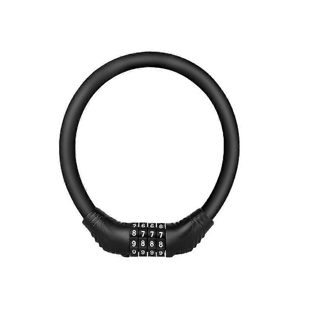 Durable Bicycle Lock 4 Digit Combination Security Anti Theft Cable