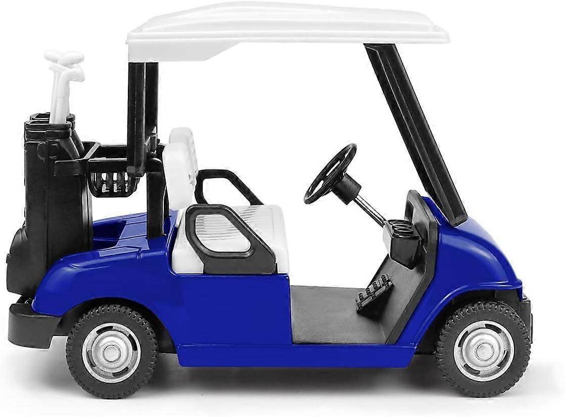 ゴルフカートモデルダイキャスト、アクションゴルフカート、ミニ1:20スケールゴルフカート車両キッズパーティー好意ホームオフィス装飾レッド