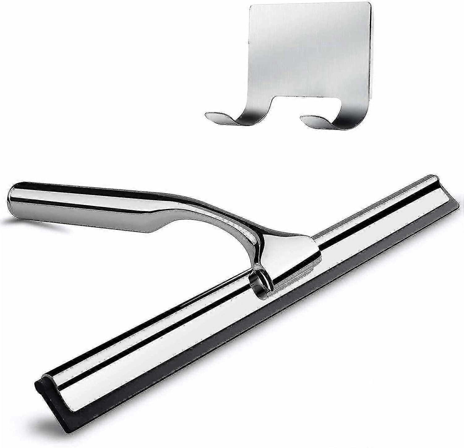 Shower Squeegee, Window Squeegee Stainless Steel Squeegee Shower Squeegee