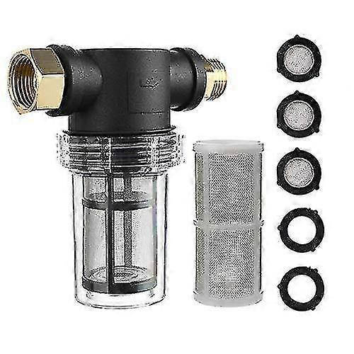 Sediment Filter For 3/4" Garden Hose For Pressure Washer