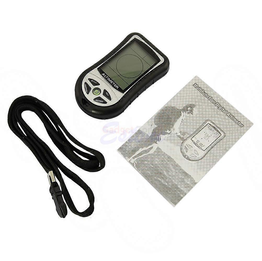 Altimeter Electronic Compass Barometer Thermometer Weather Forecast Thermometer