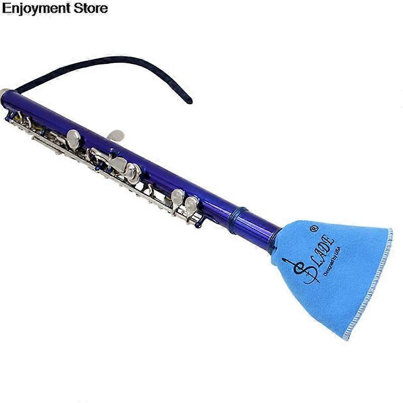 1pc Durable Cleaning Cloth for Alto Tenor Flute Clarinet Soprano Saxophone Sax Parts & Accessories Artificial Faux Suede