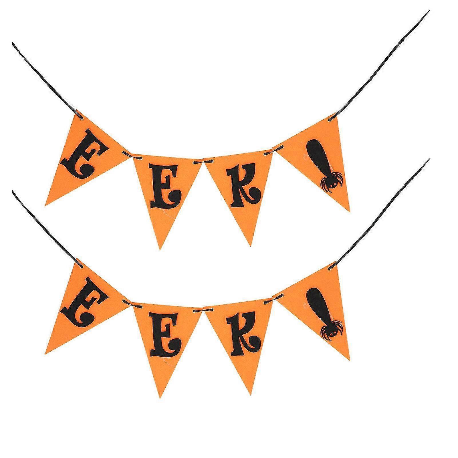 Door Sign Portable Non Woven Fabric Lightweight Cute Halloween Decor for Home Office School