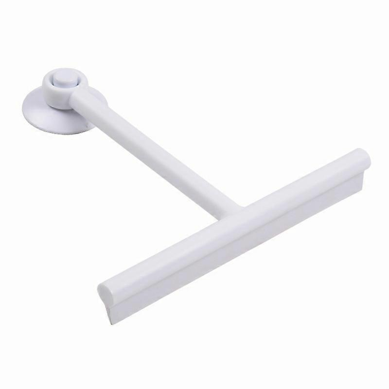 1pcs Wiper Shower Squeegee with Suction Cup (White)