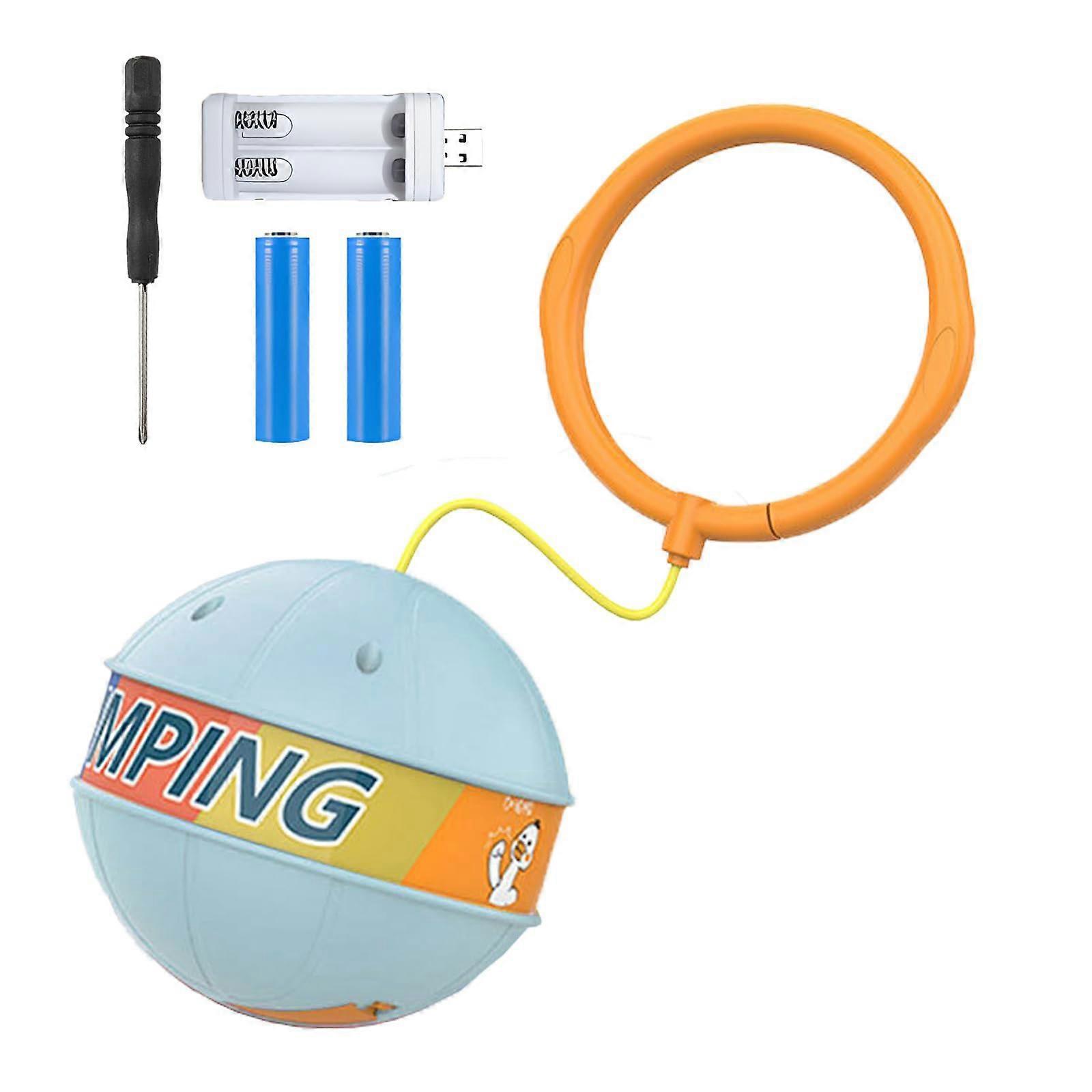 Glowing Bouncing Ball, Kids Light Up Flashing Ankle Skip Ball,100% New