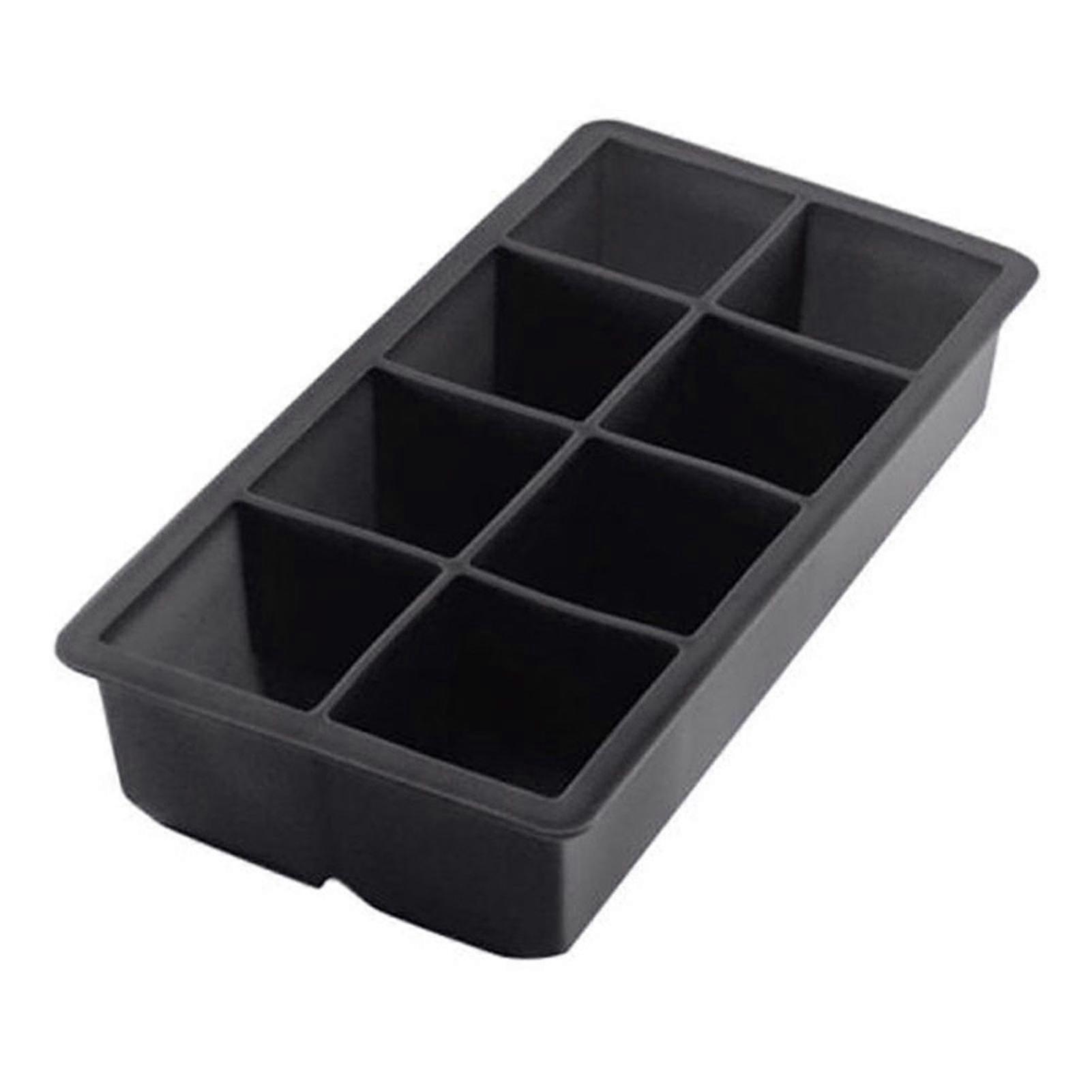 Ice Tray Mold 8-grid Safe Silicone Eco-friendly Ice Cube Tray For Ice Cube