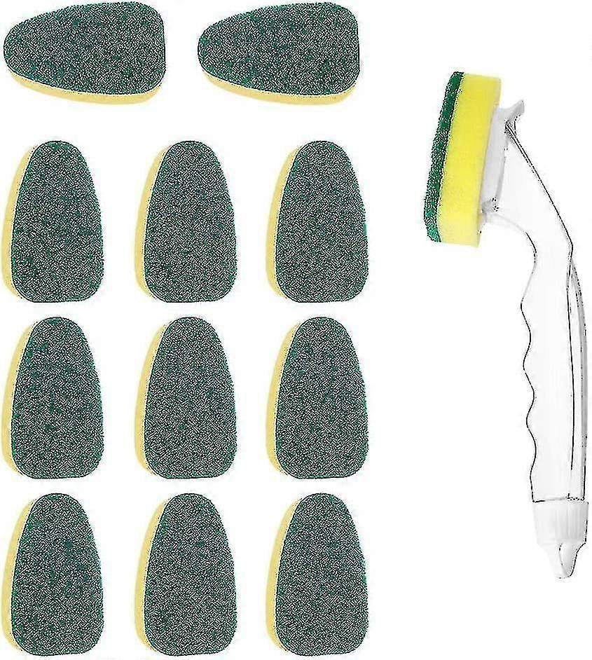 Kitchen Washing Up Brush Sponge Pads