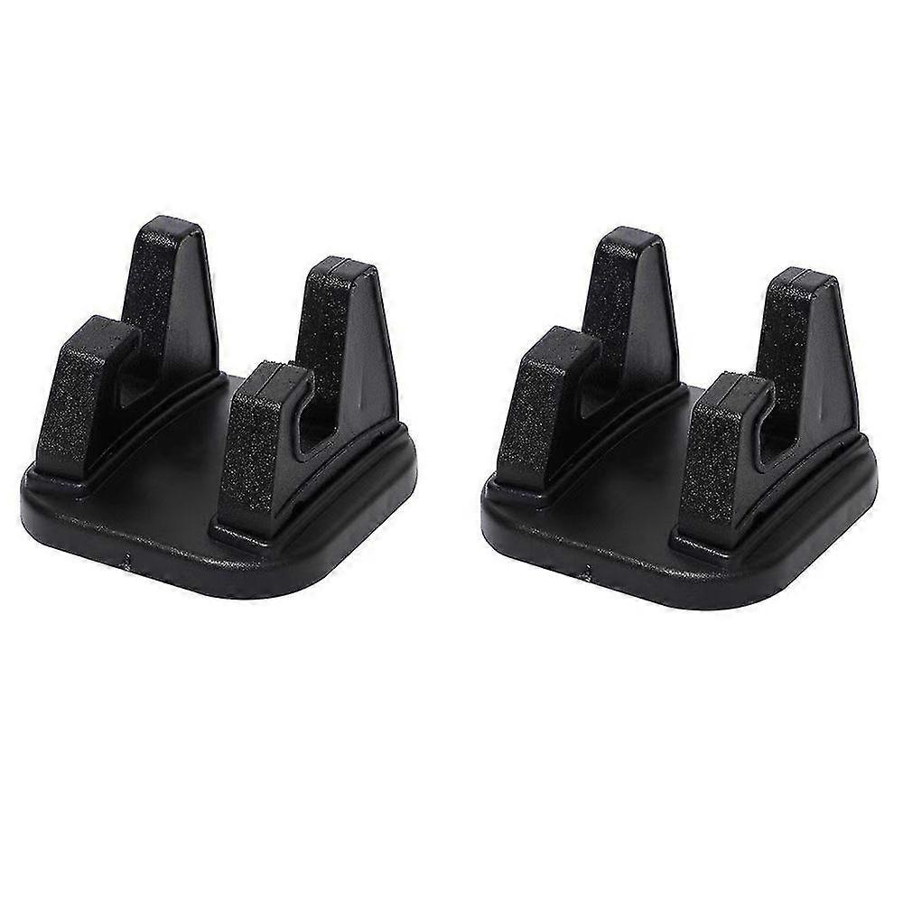 2pcs κινητό τηλέφωνο κάτοχος, αυτοκίνητο ταμπλό αντιολισθητικό mat καουτσούκ υποστήριγμα καθολική σιλικόνη αυτοκίνητο τηλέφωνο προστάτης κάτοχος, μαύρο