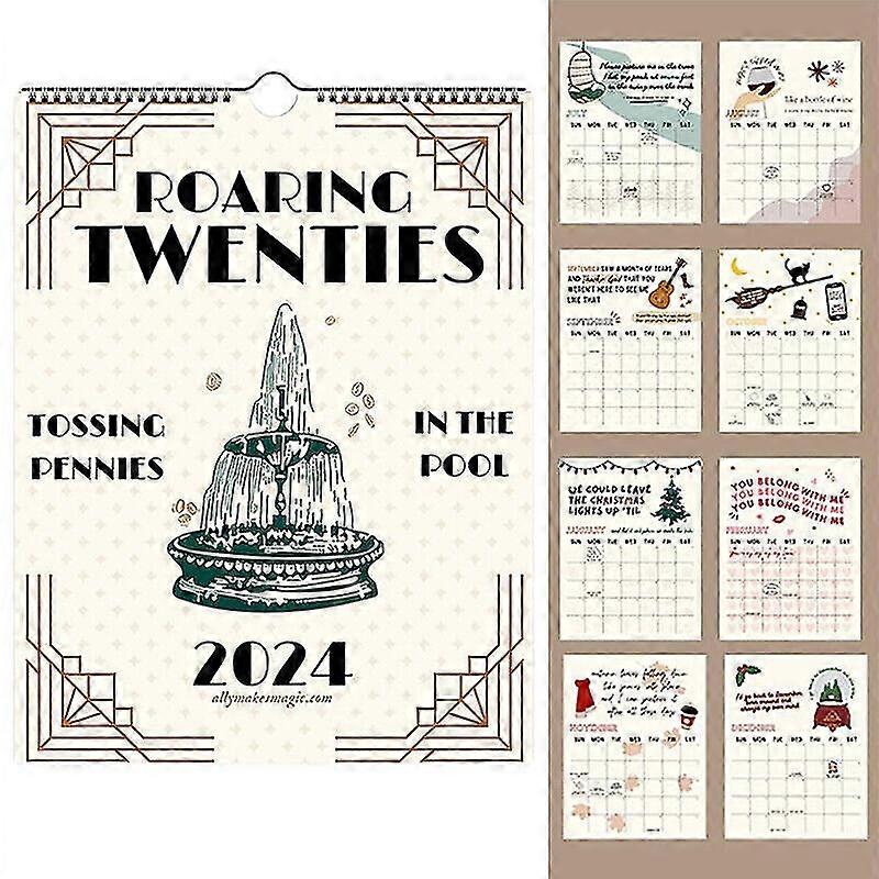 2024 Roaring Twenties Calendar