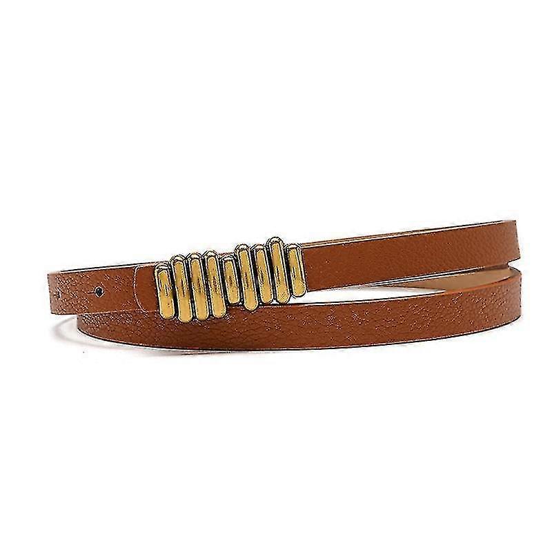 Women belts suit decorative thin belt waist girdle with skirt jeans all-match caterpillar snap belt Tw