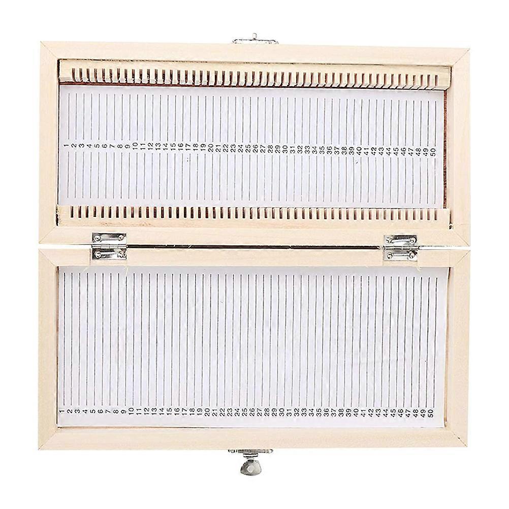 Prepared Microscope Slides Box Microscope Slide Boxes Biological Case Specimens Case