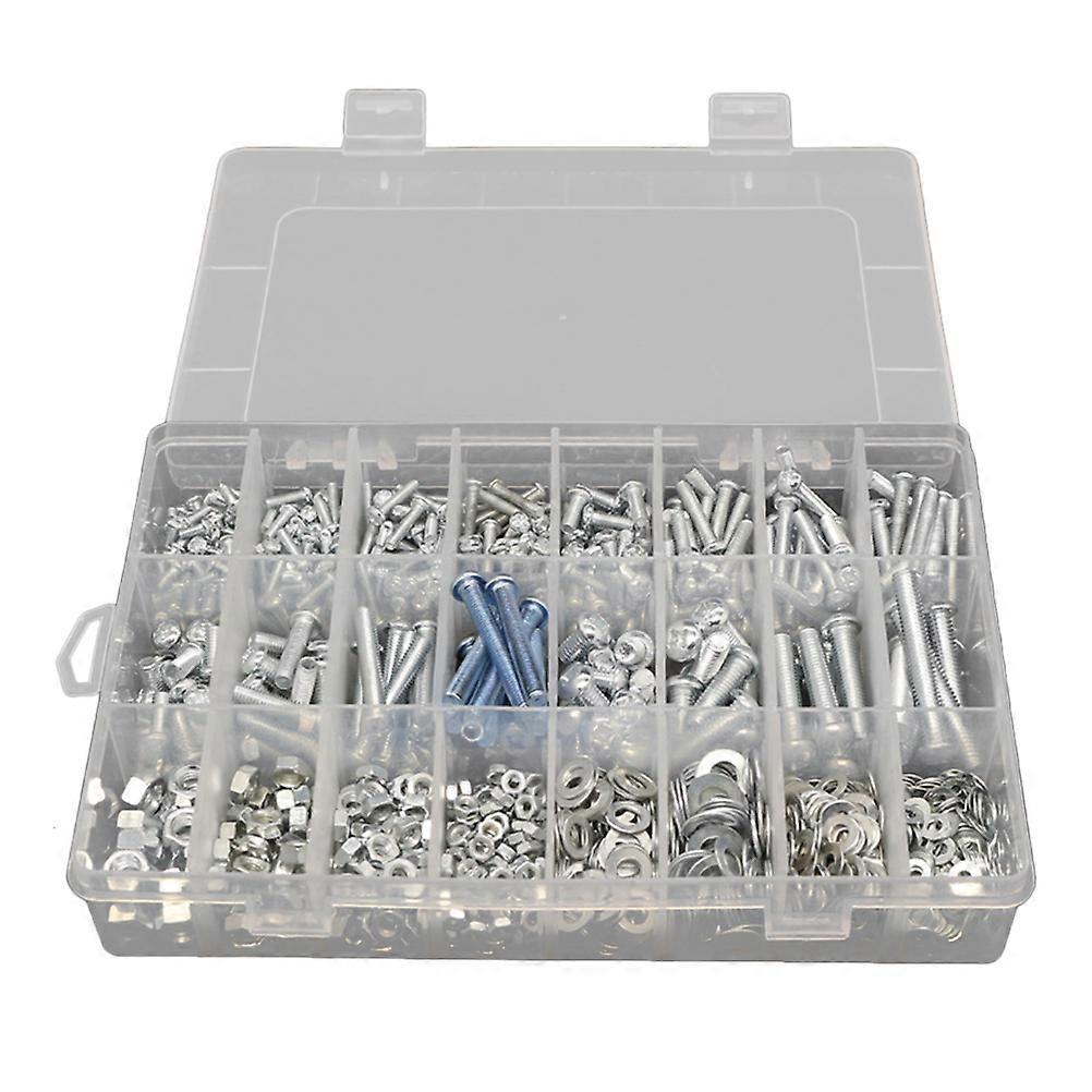 24 -lattice Washers Screws DIY Accessory Screw Washers Flat Washer Screw Set Nut Set