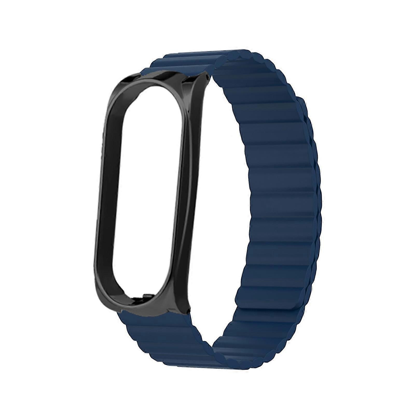 Pasek do zespołu 6/5/4/3 Smartwatch Silijka magnetyczna Bransoletka Miękka opaska na nadgarstek