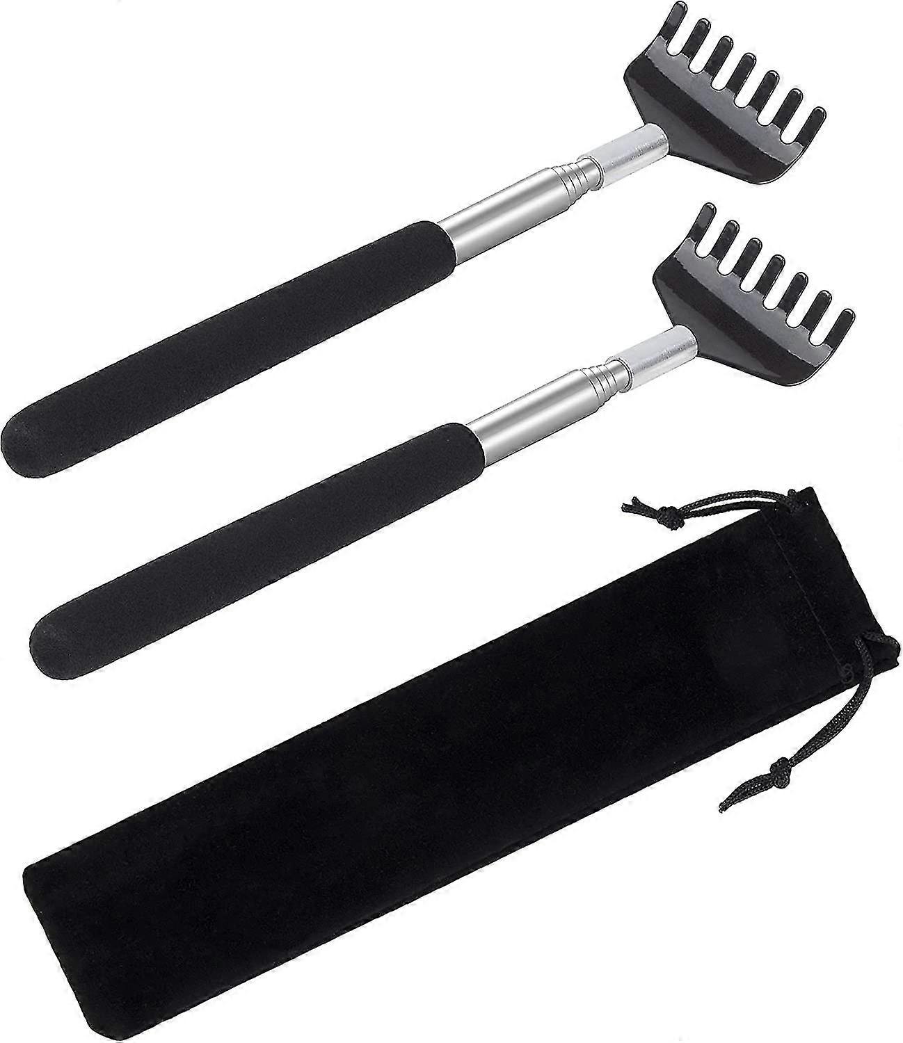 Telescopic Extendable Retractable Back Scratcher And Back Scraper Massage Tool