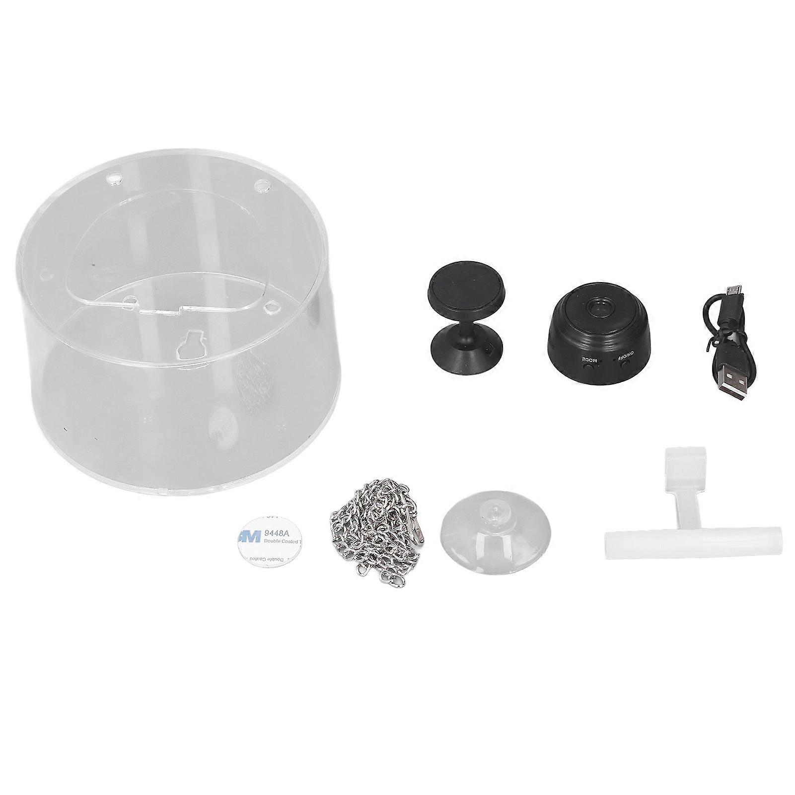 Camera Bird Feeder Real Time Monitoring Microphone Smart Hanging Bird Feeder for Outdoors