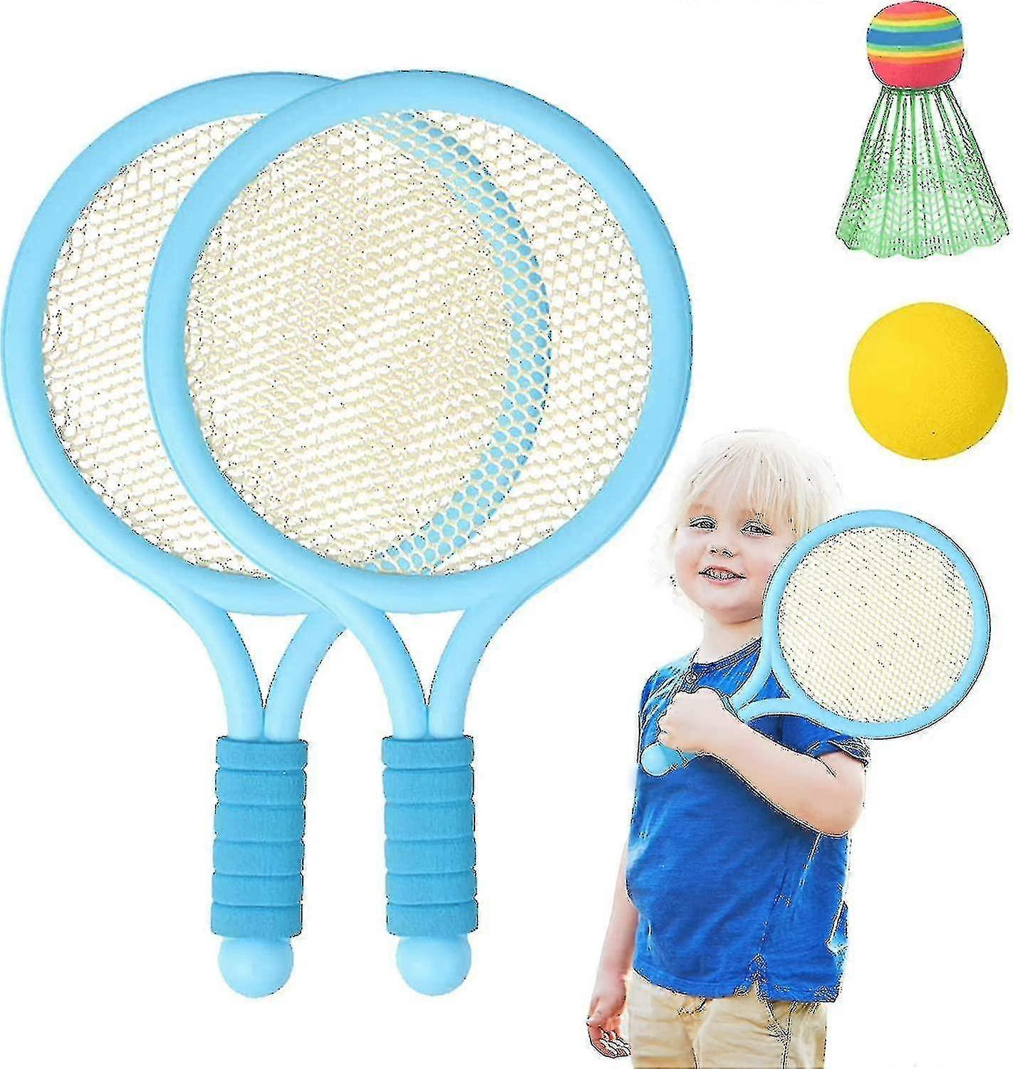 Tennis Racket Set For Kids Including 2 Rackets And 2 Balls