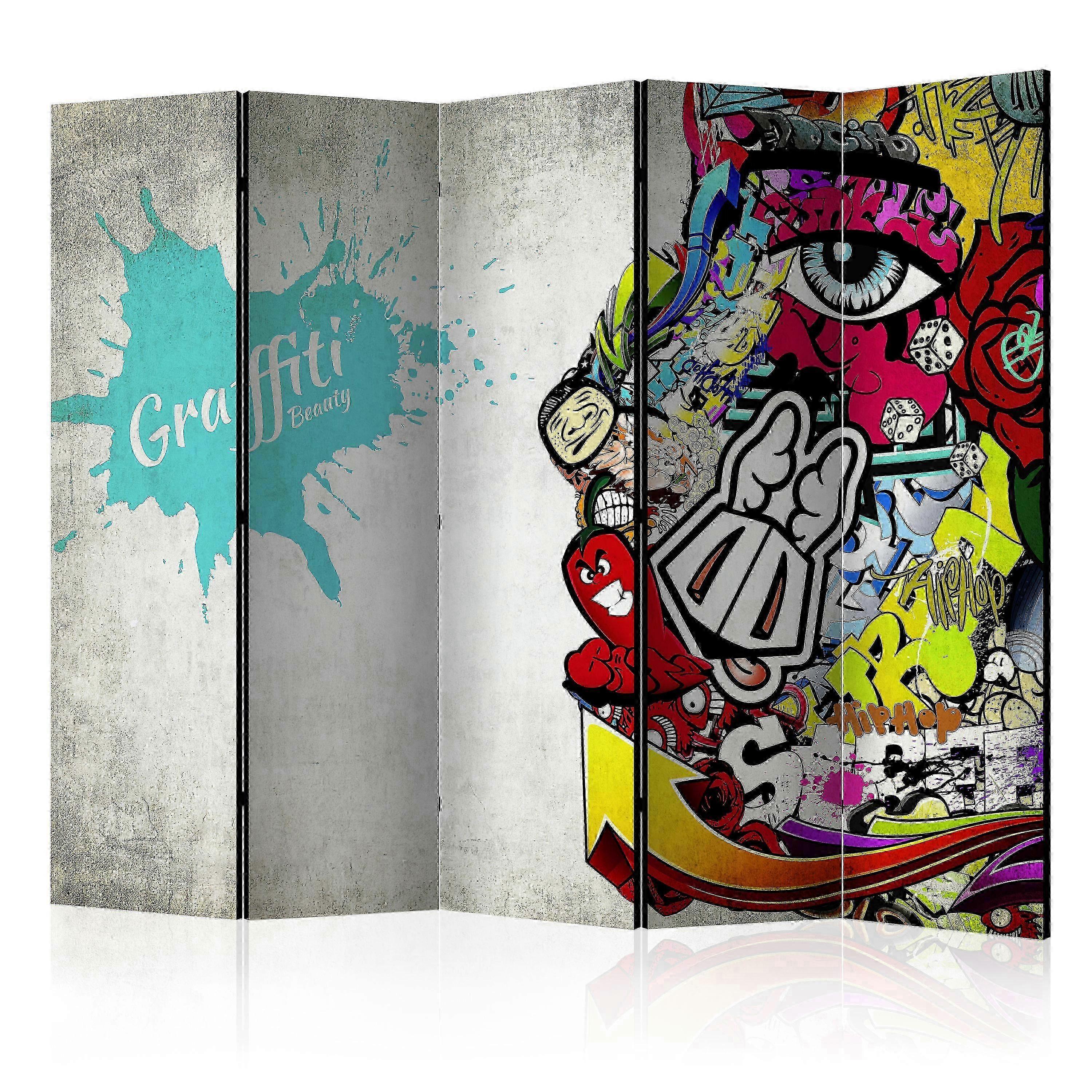 Raumteiler - Graffiti Beauty