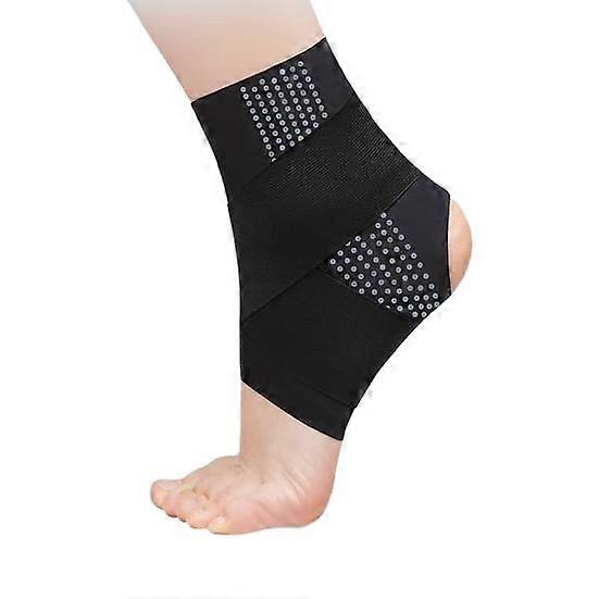 1Pc Ankle Support Stabilizer Elastic Breathable Compression Strap for Arthritis Achilles Tendonitis Plantar Fasciitis Joint Pain Ankle Braces