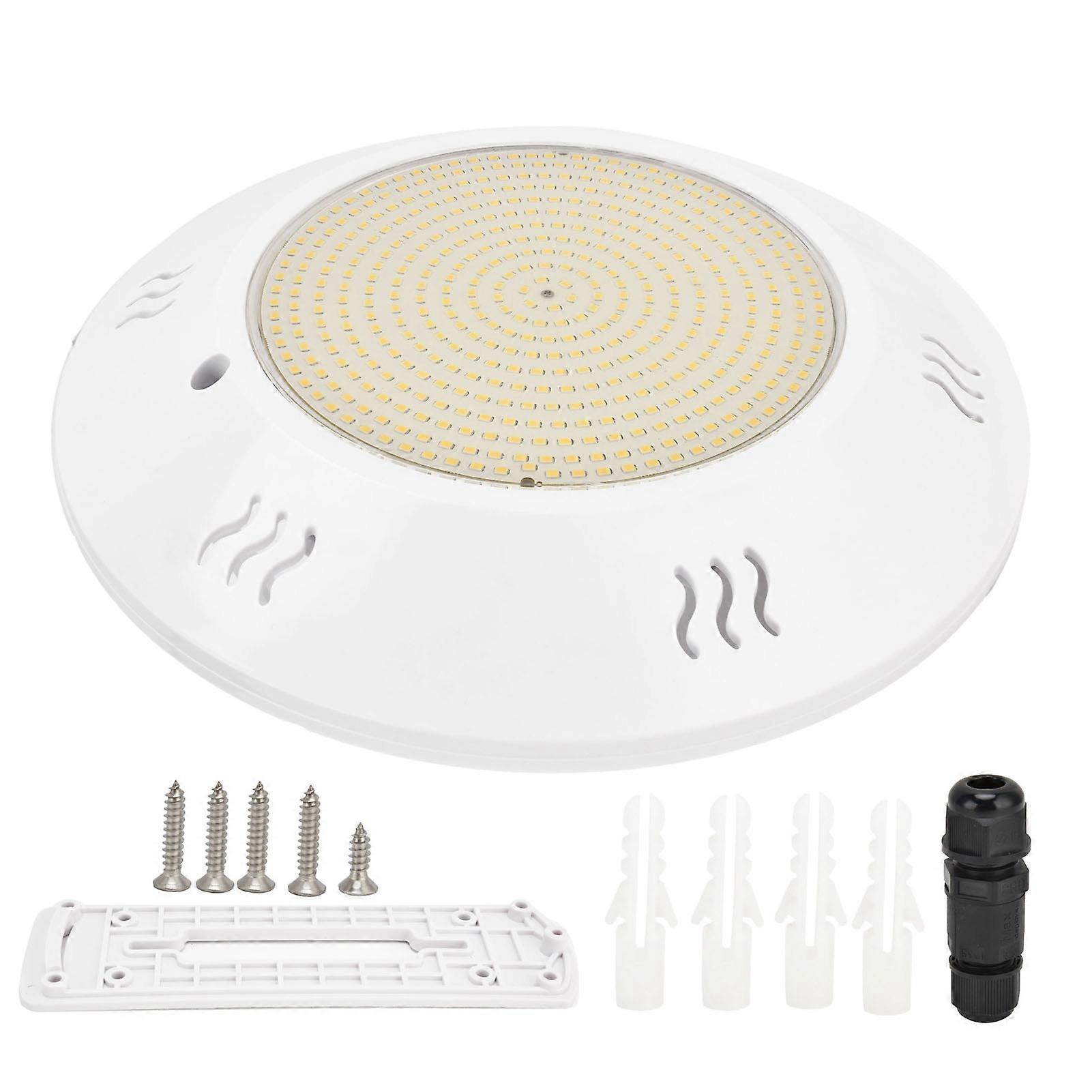 SMD 2835 LED Pool Light IP68 FullResin Glued WallMounted Underwater Light for Hotel Courtyard AC 12V 35W3500lm