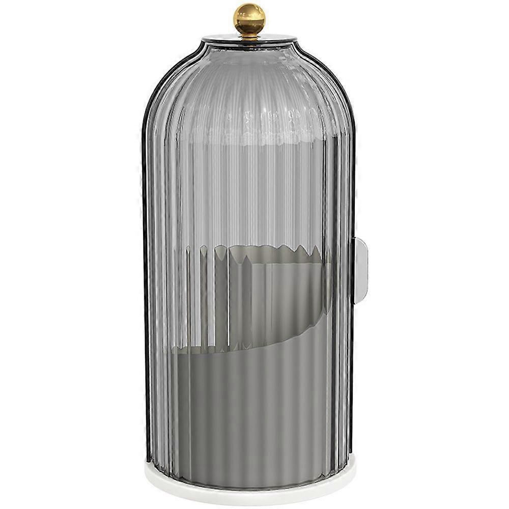 Multi-Function Rotating Bird Cage Toiletries Storage Rack, Concealed Toothbrush