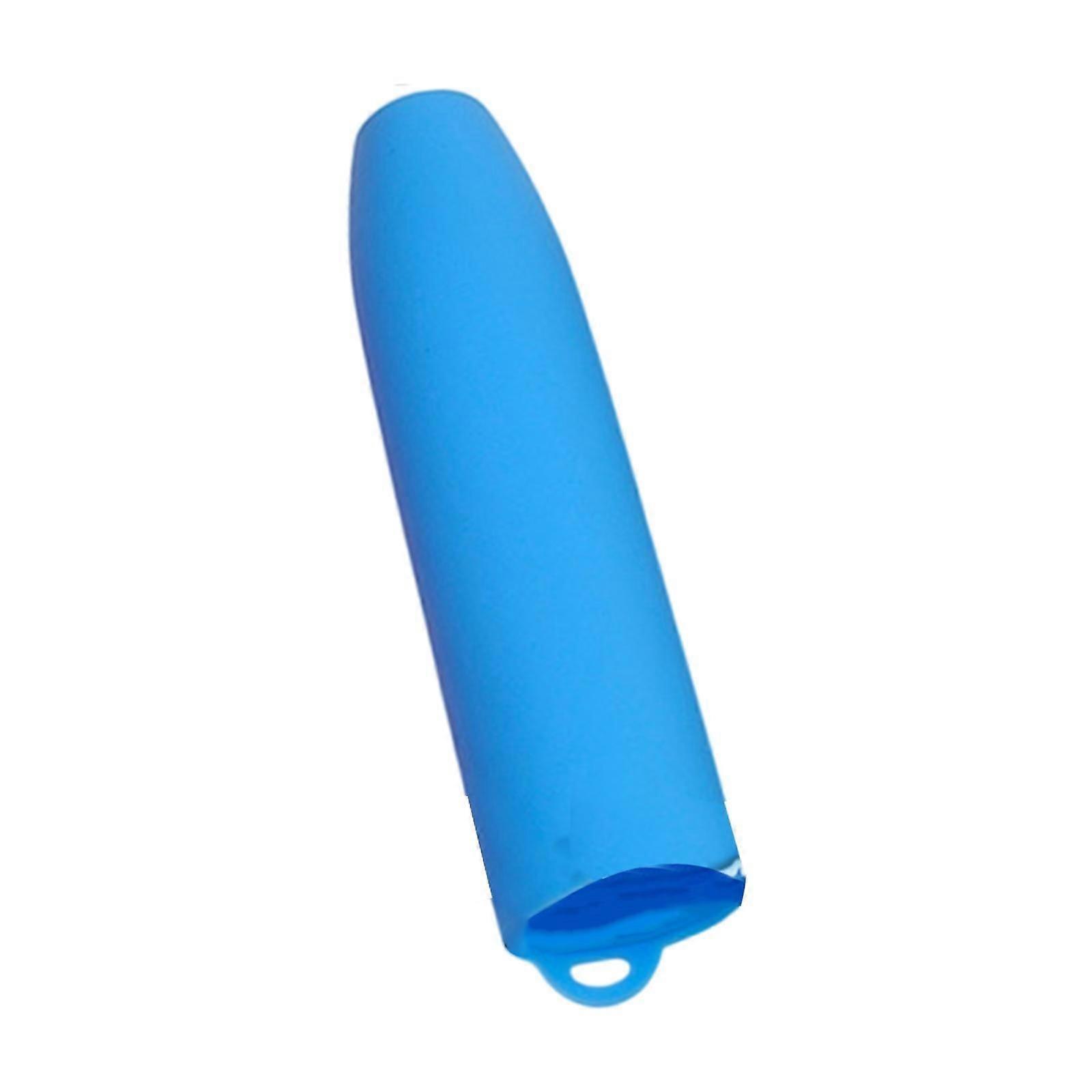Pot Handle Cover Heat Insulated Wok Handle Insulation Cover for Home Griddle Blue