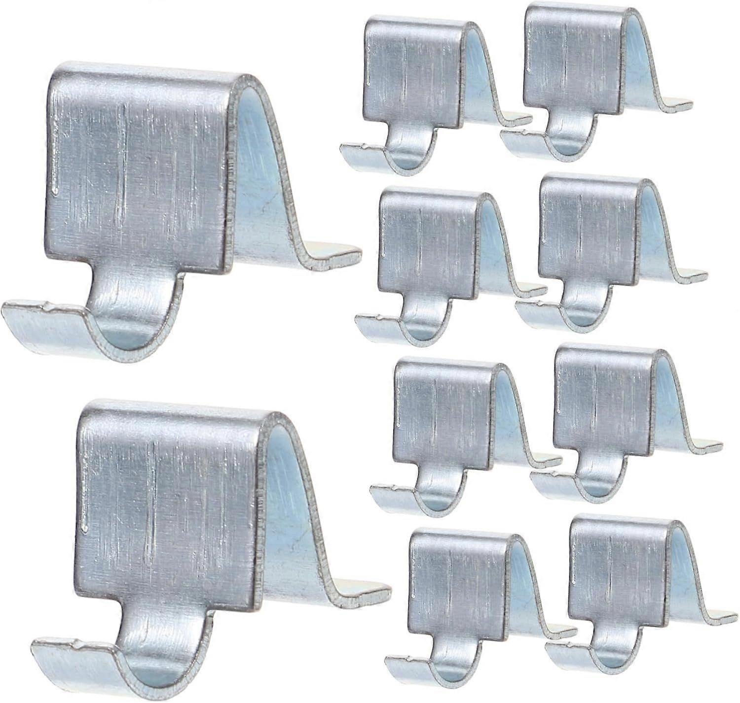 10pcs Adjustable Shelf Clips for Filing Cabinets, Heavy Duty Bracket Accessories