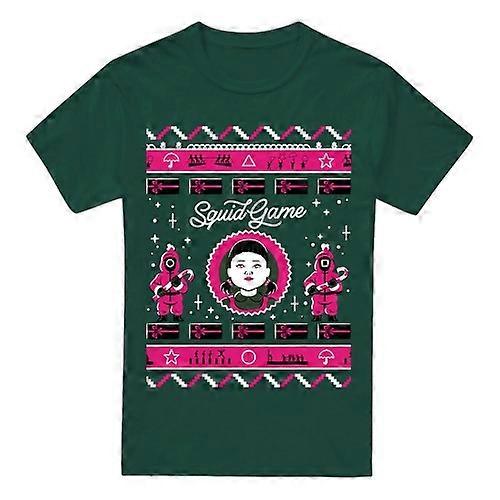Squid Game Mens Fair Isle T-Shirt