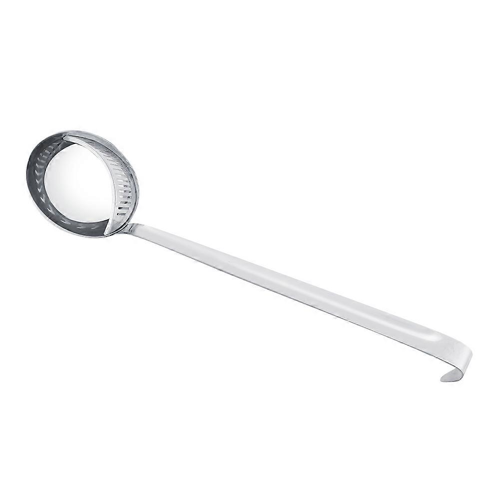 Stainless Steel Durable  Multifunctional Soup Ladle with Long Handle for Hotpot