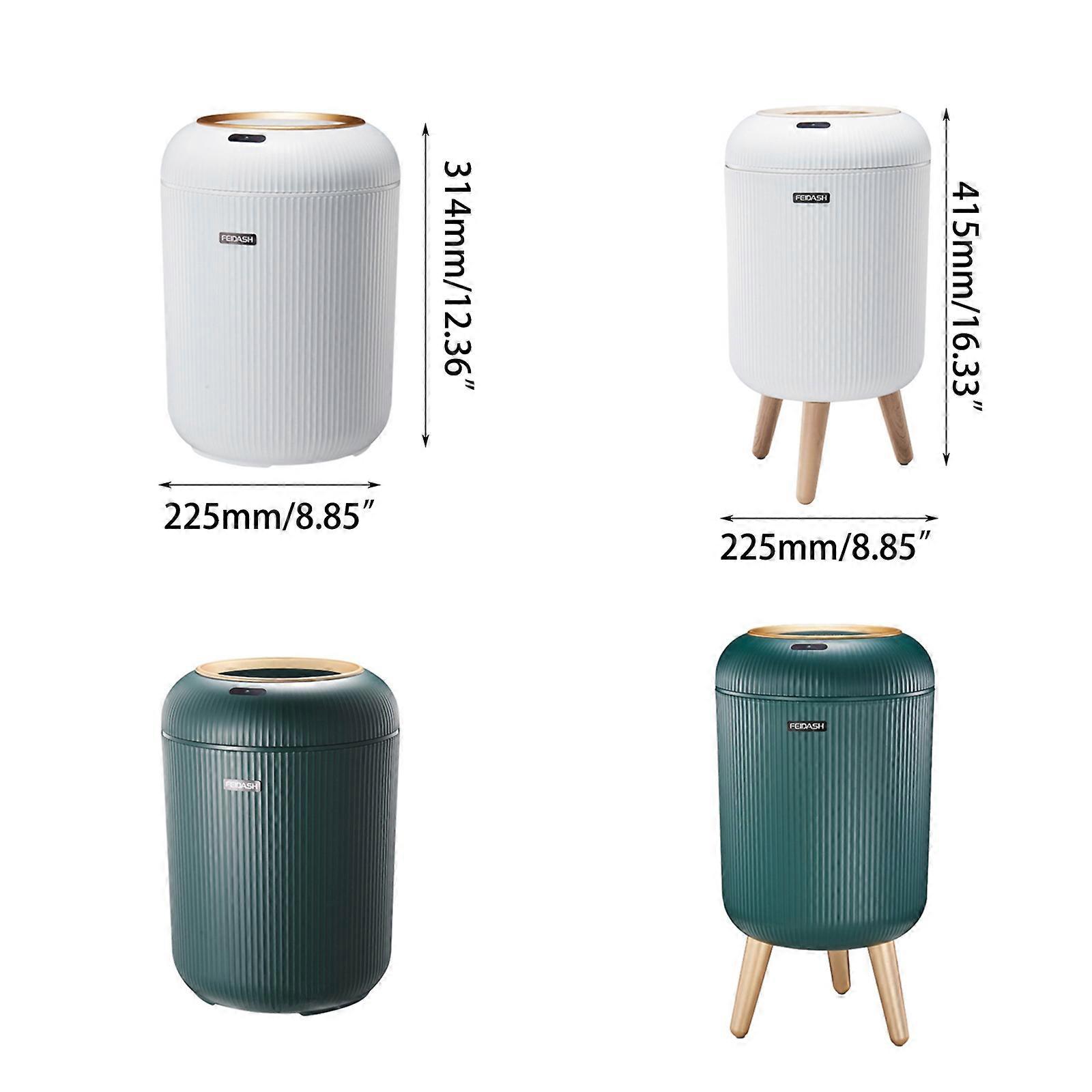 Automatic Sensors Trash Can for Bathroom Kitchen Luxury Smart Trash Bin ...