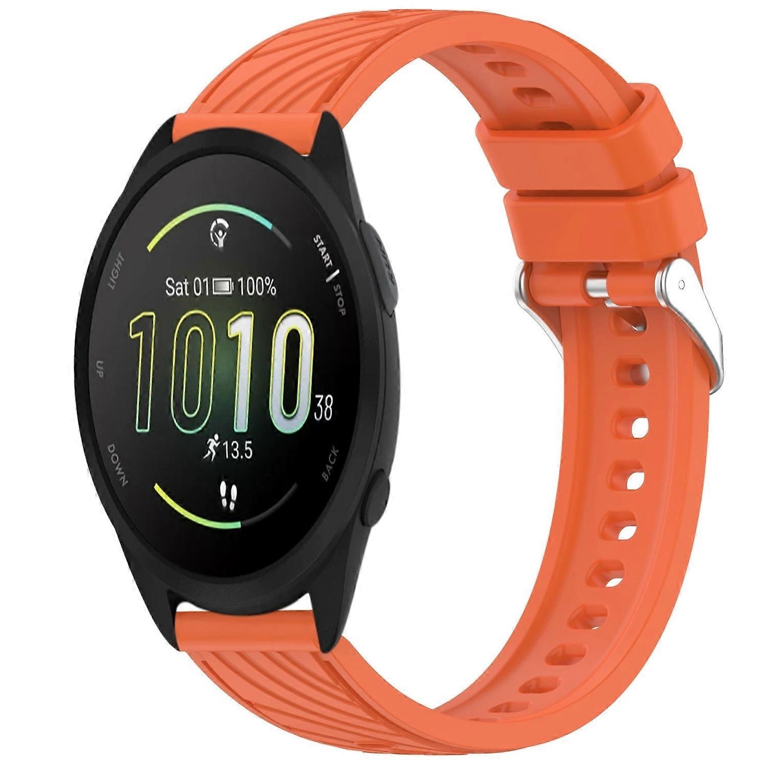 Silicone Watch Band For Garmin Forerunner 165