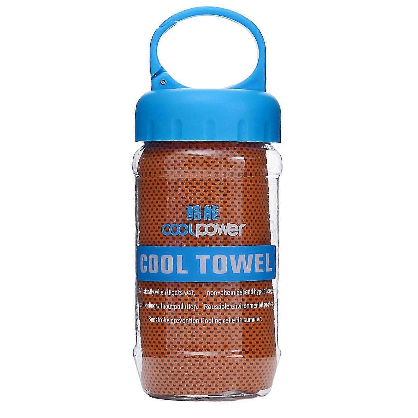 Instant Cooling Towel Extra Soft Quick Dry Sweat Absorption Breathable Running Yoga Workout Chilly Towel Sports Supplies KAESI