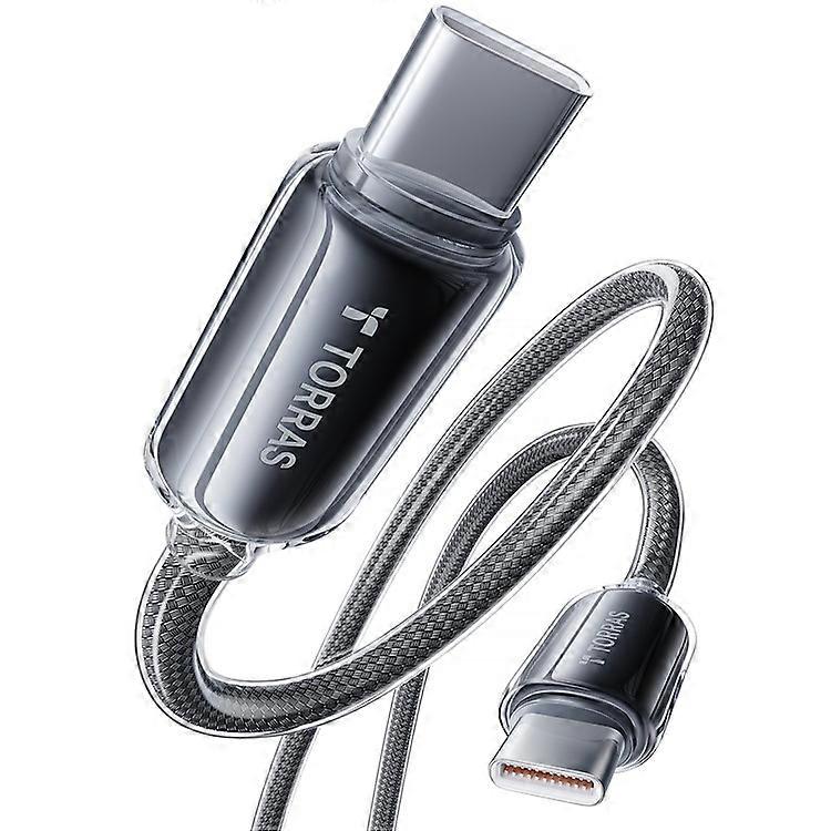 TORRAS Iceflow Cable 1.2m PD 60W Type-C Cable 3A Fast Charging Data Cord