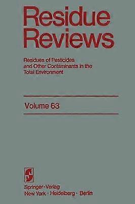 Residue Reviews