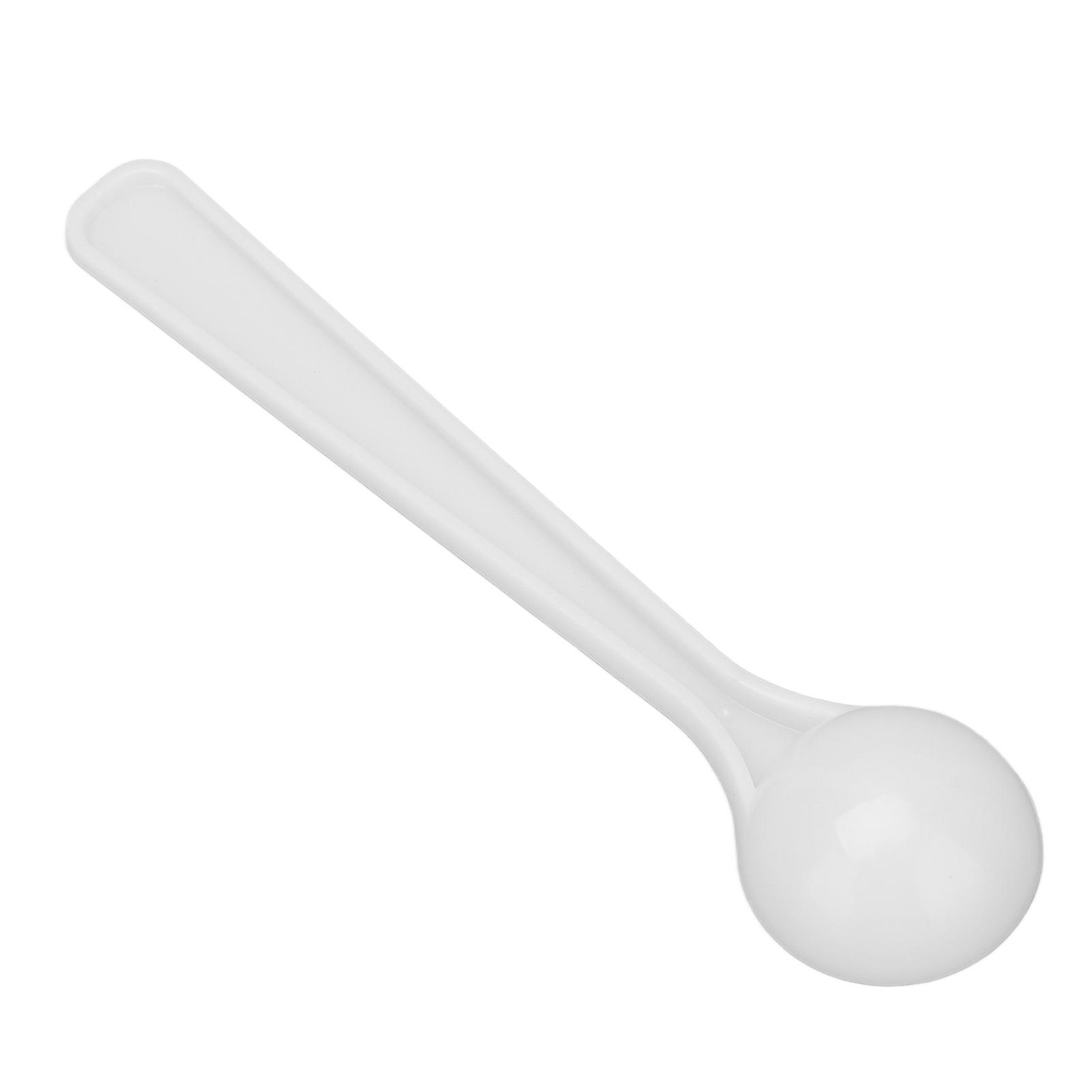 Plastic Fertilizer Measuring Spoons 100 Pcs Set, 2ml/1g Capacity, Lightweight Garden Measuring Spoons