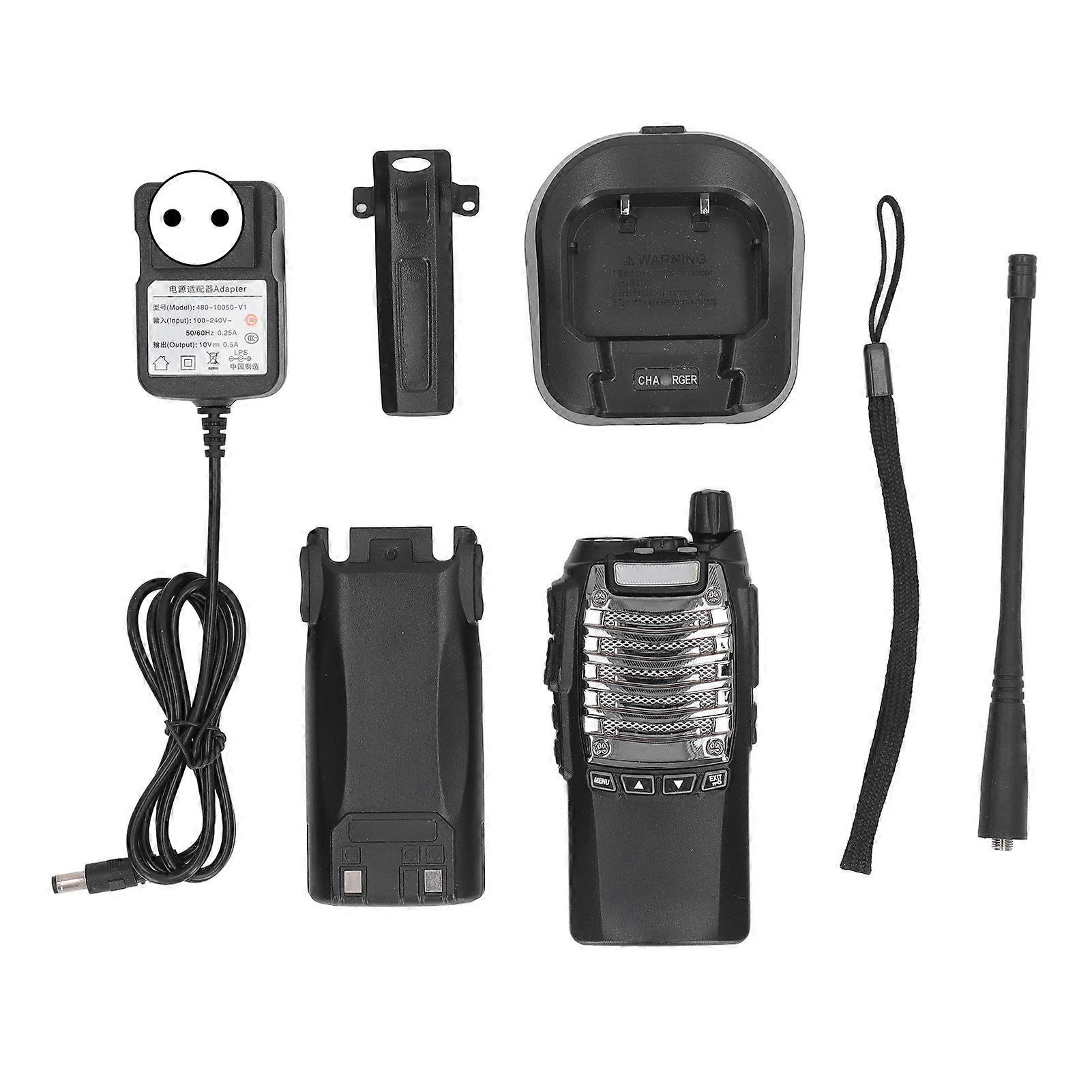 High Power Long Range Walkie Talkie - Rechargeable, Noise Reduction, 30km Distance