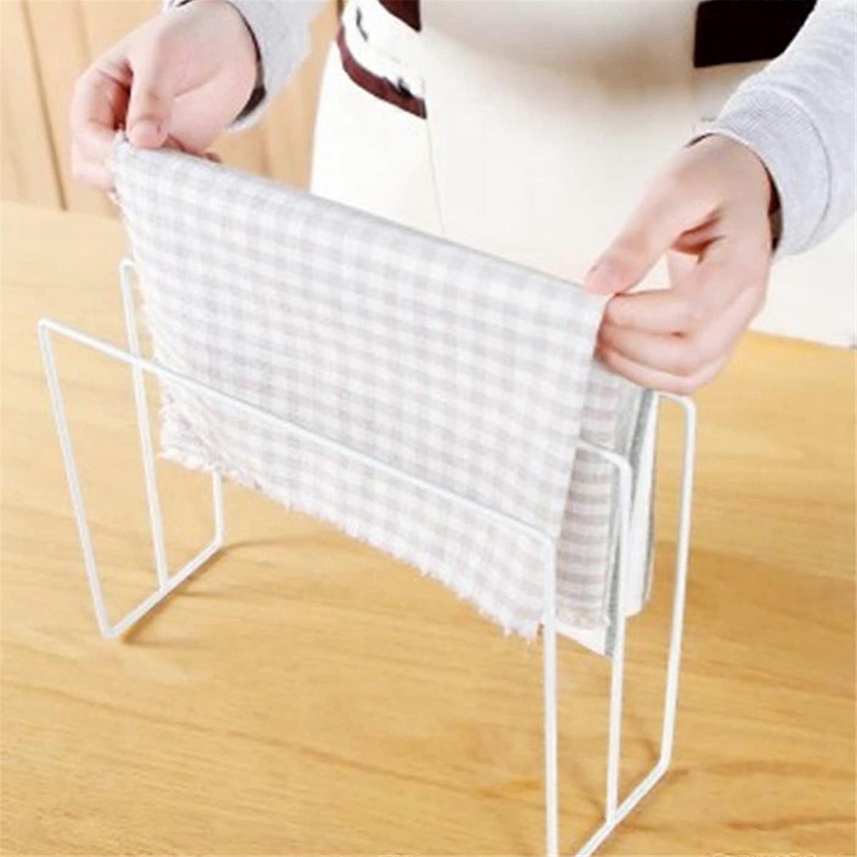 Kitchen Countertop Dish Towel Drying Rack Vertical Dish Towel Support