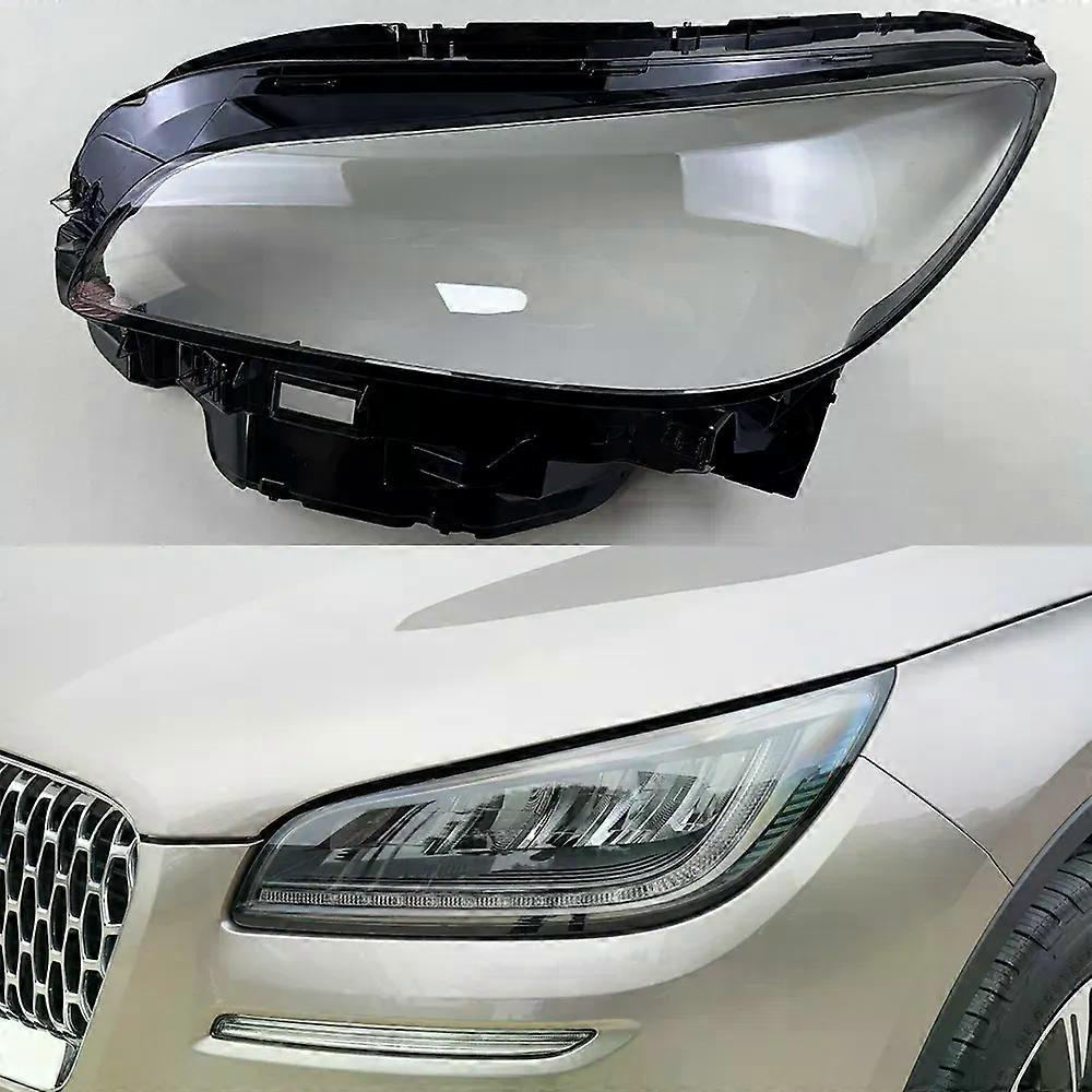For Lincoln Corsair 2020 2021 2022 Car Accessories Headlamp Cove Headlight Shell Transparent Lampshade Lens Plexiglass