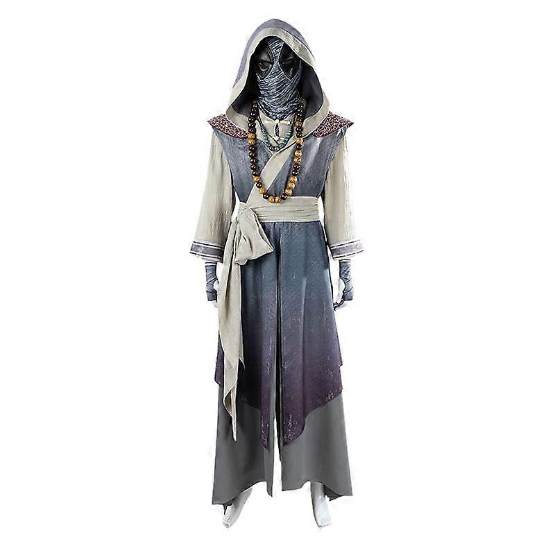 Zen Assassine Ninja Mönch Robe Kostüm Set Stealth Krieger Umhang inspiriert von Deadpool & Wolverine | XSXXXL